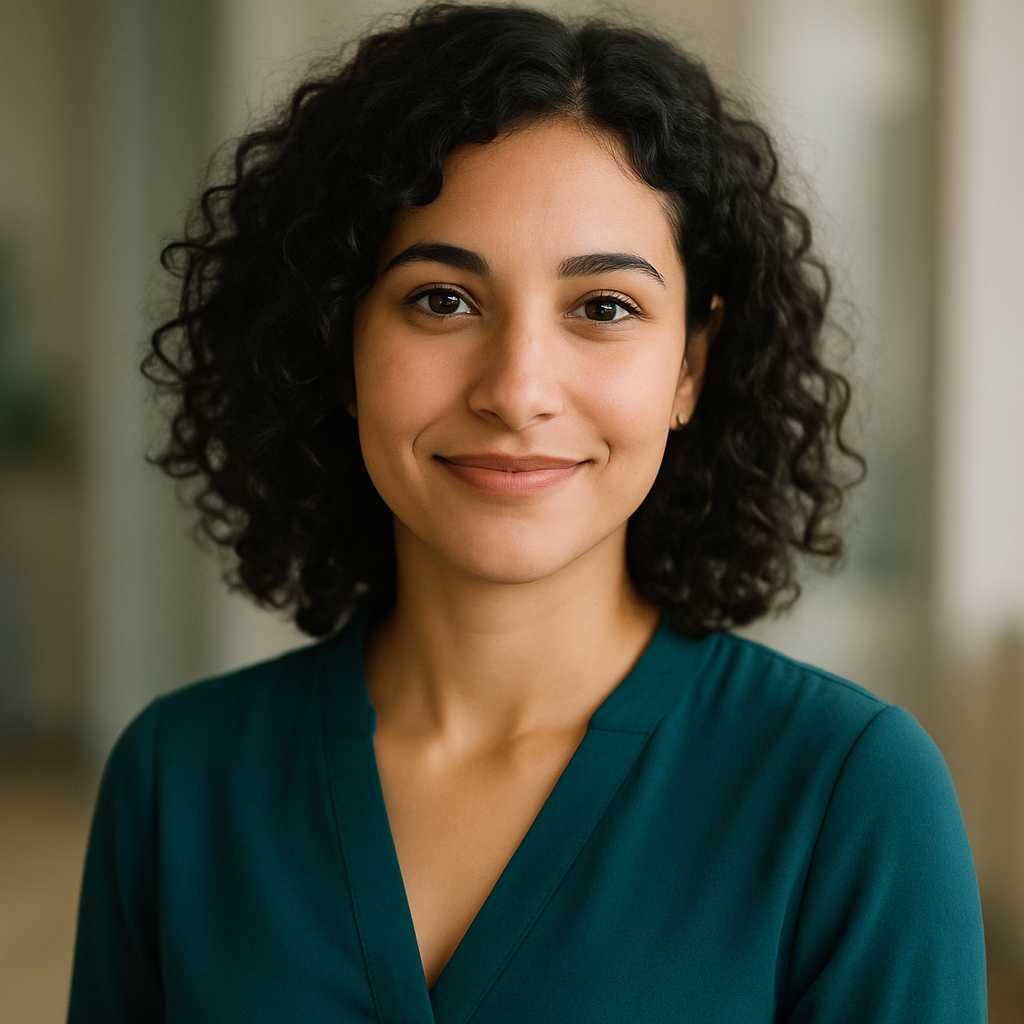 Dana Evans, student and customer