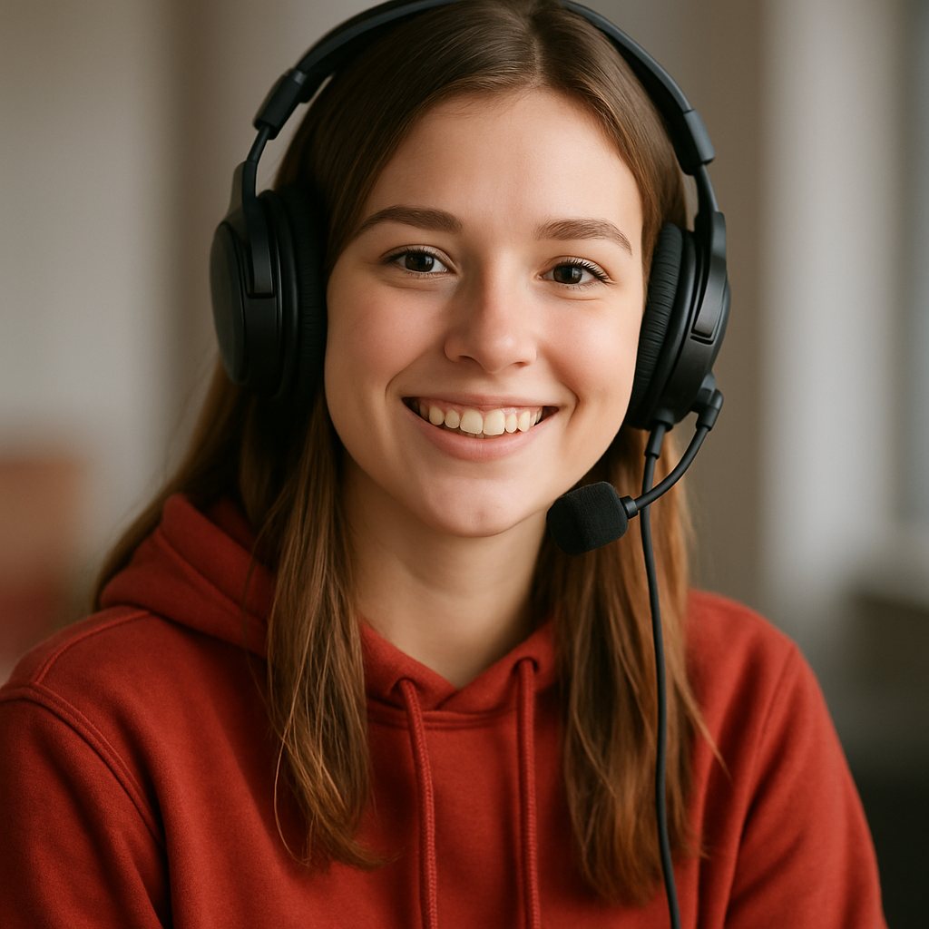 Sophia Lane, gamer and customer