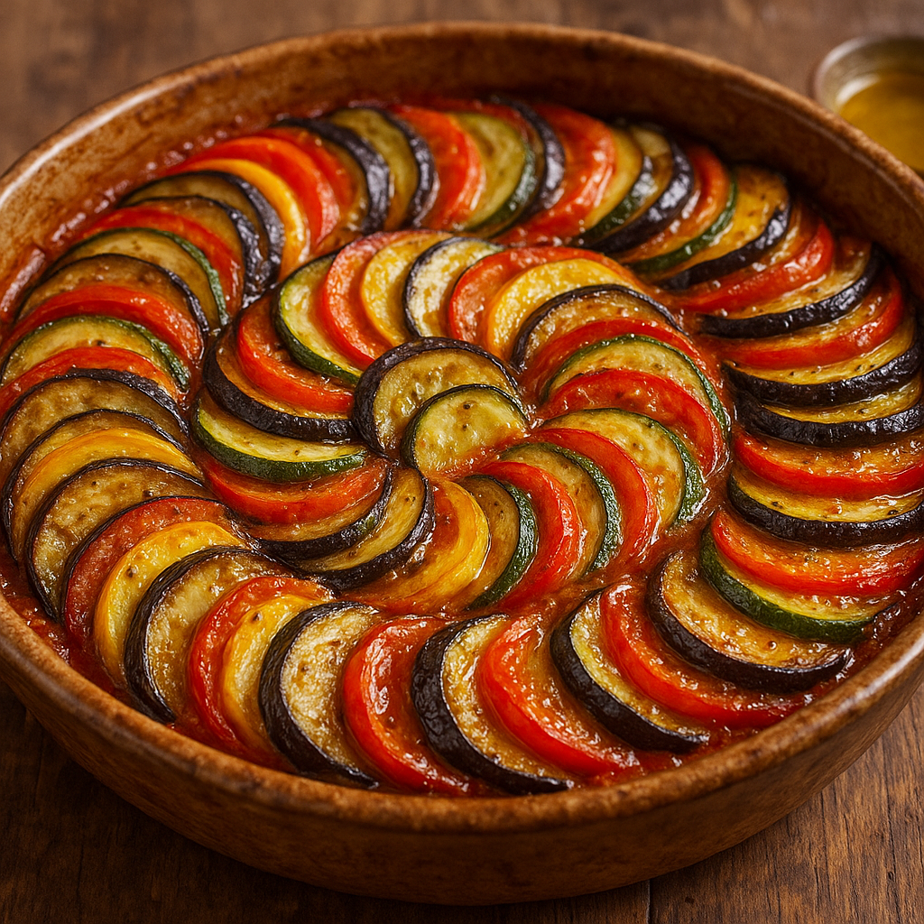 Ratatouille - stewed Provençal vegetables