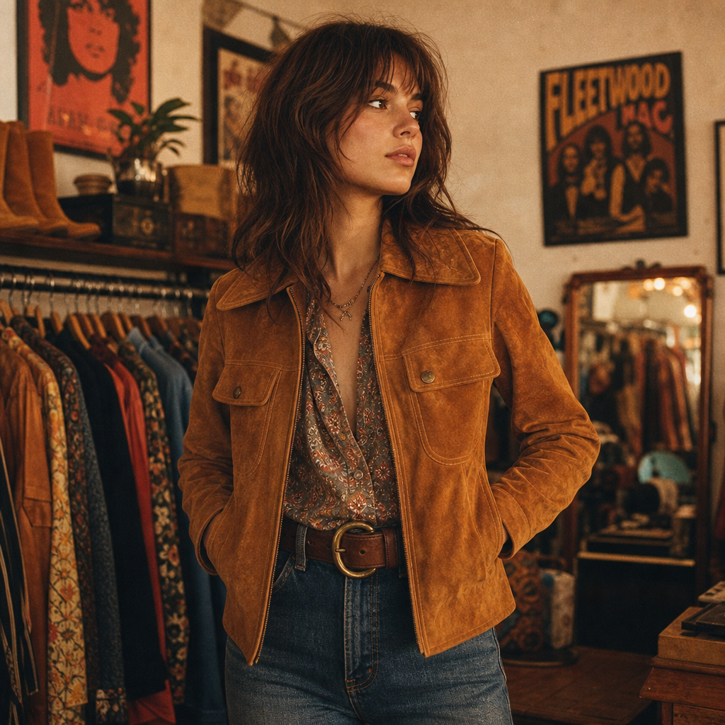 Sunset Boulevard Suede Jacket