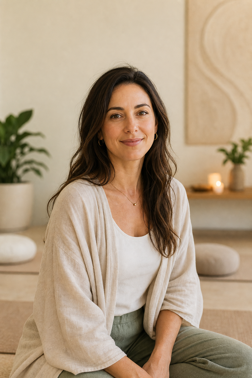 Portrait of Elena Hart, Meditation & Breathwork Practitioner