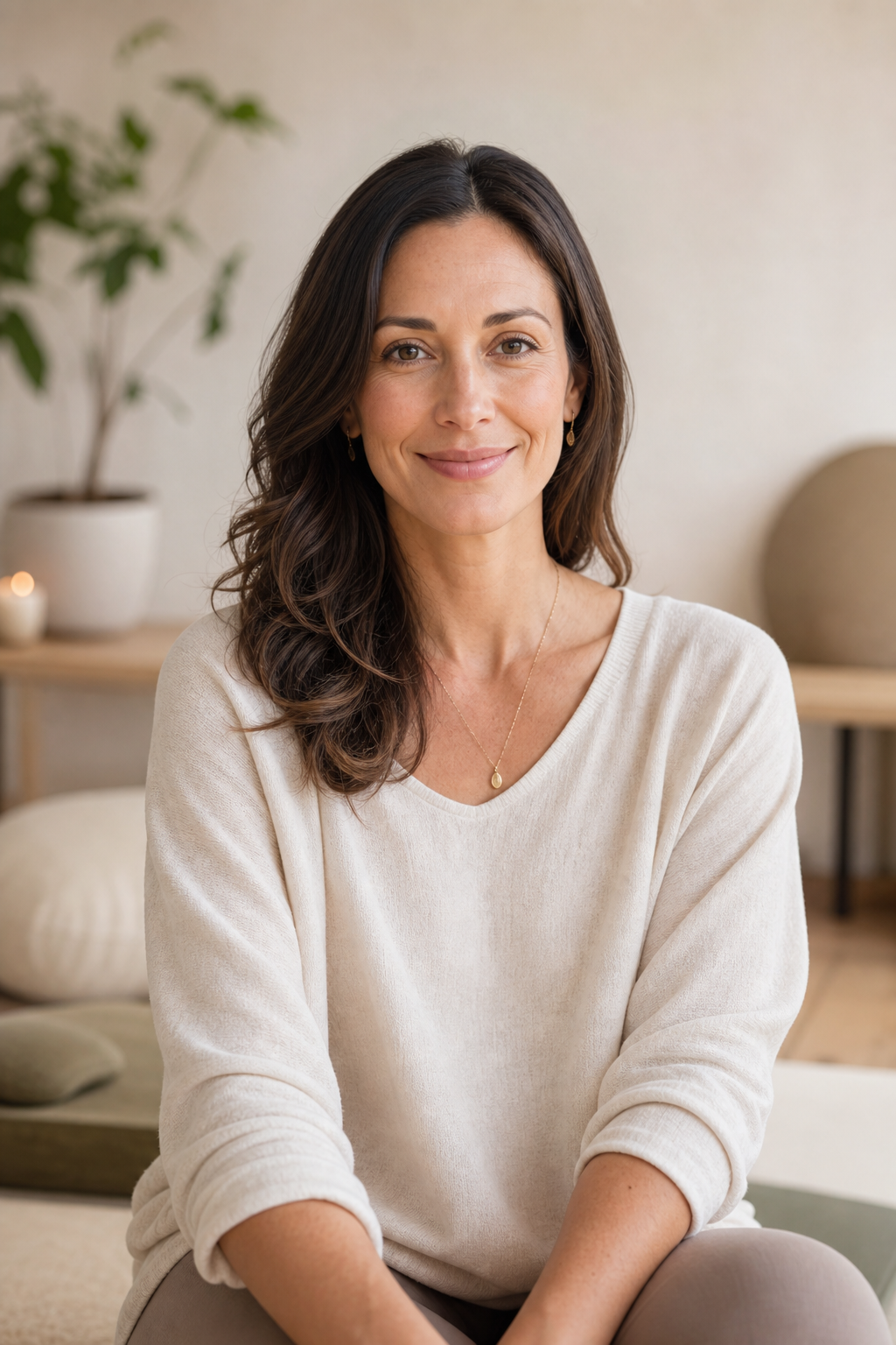 Portrait of Maya Bennett, Founder & Restorative Guide