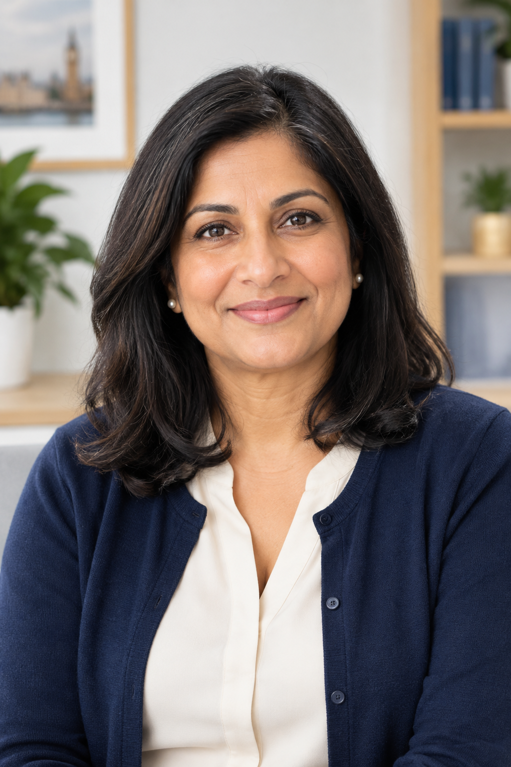 Priya Shah, Customer Care Coordinator, warm professional head-and-shoulders portrait