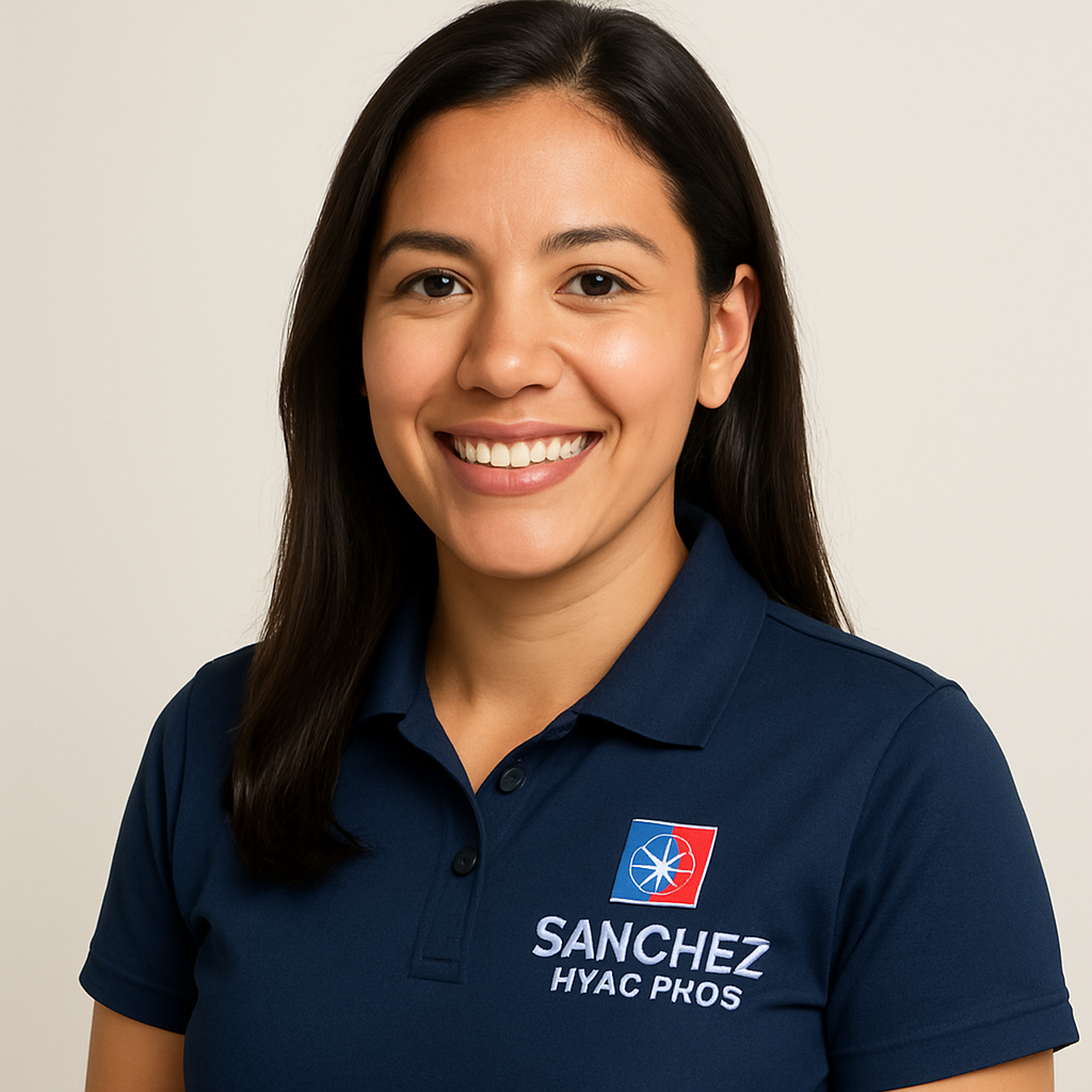 Portrait of Maria Sanchez, Owner of Sanchez HVAC Pros