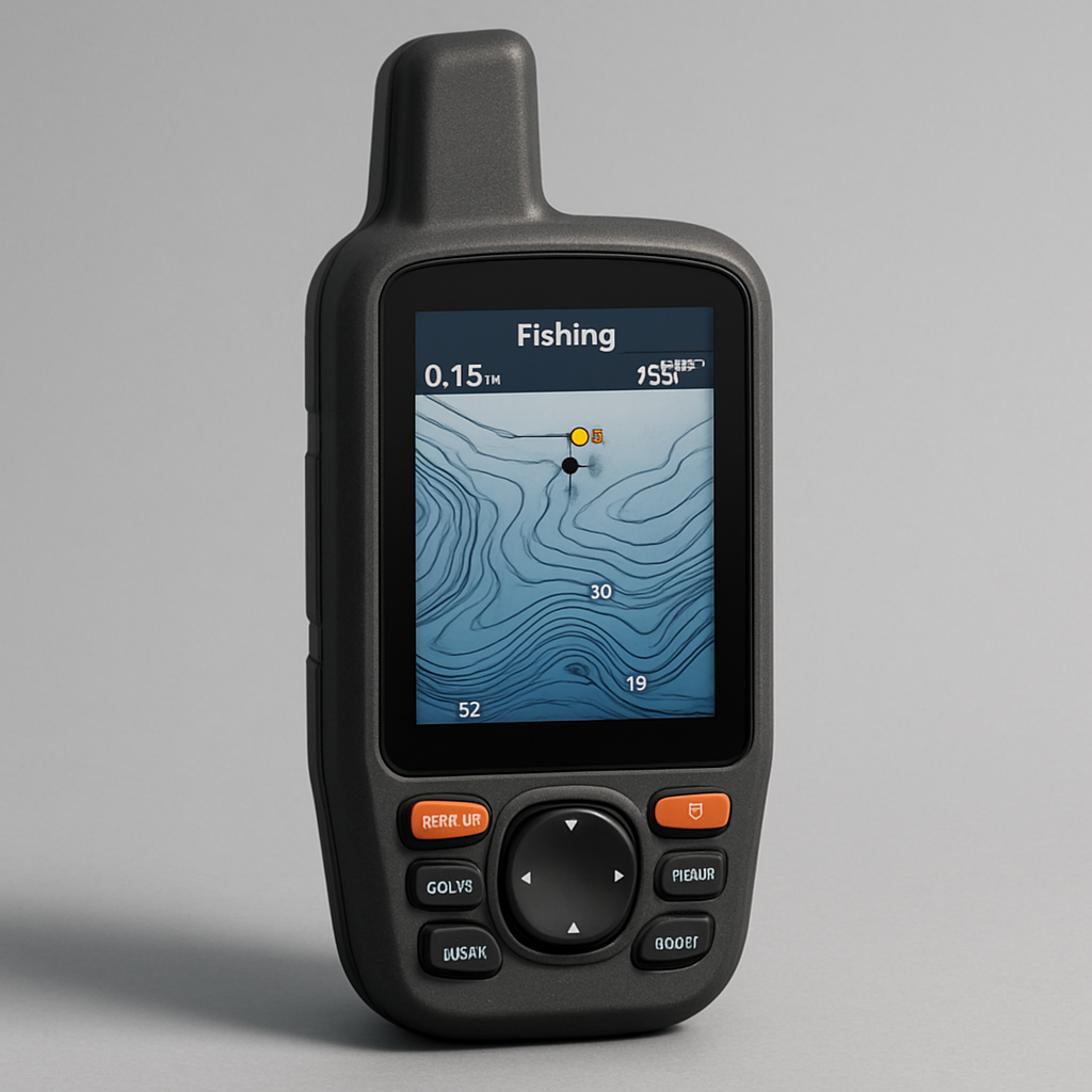 Fisher GPS handheld device