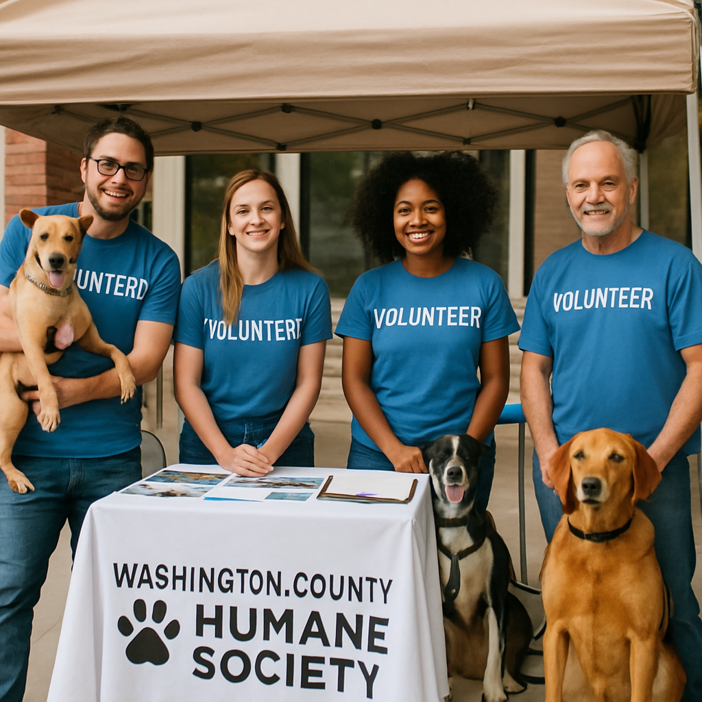 Supporting the Washington County Humane Society
