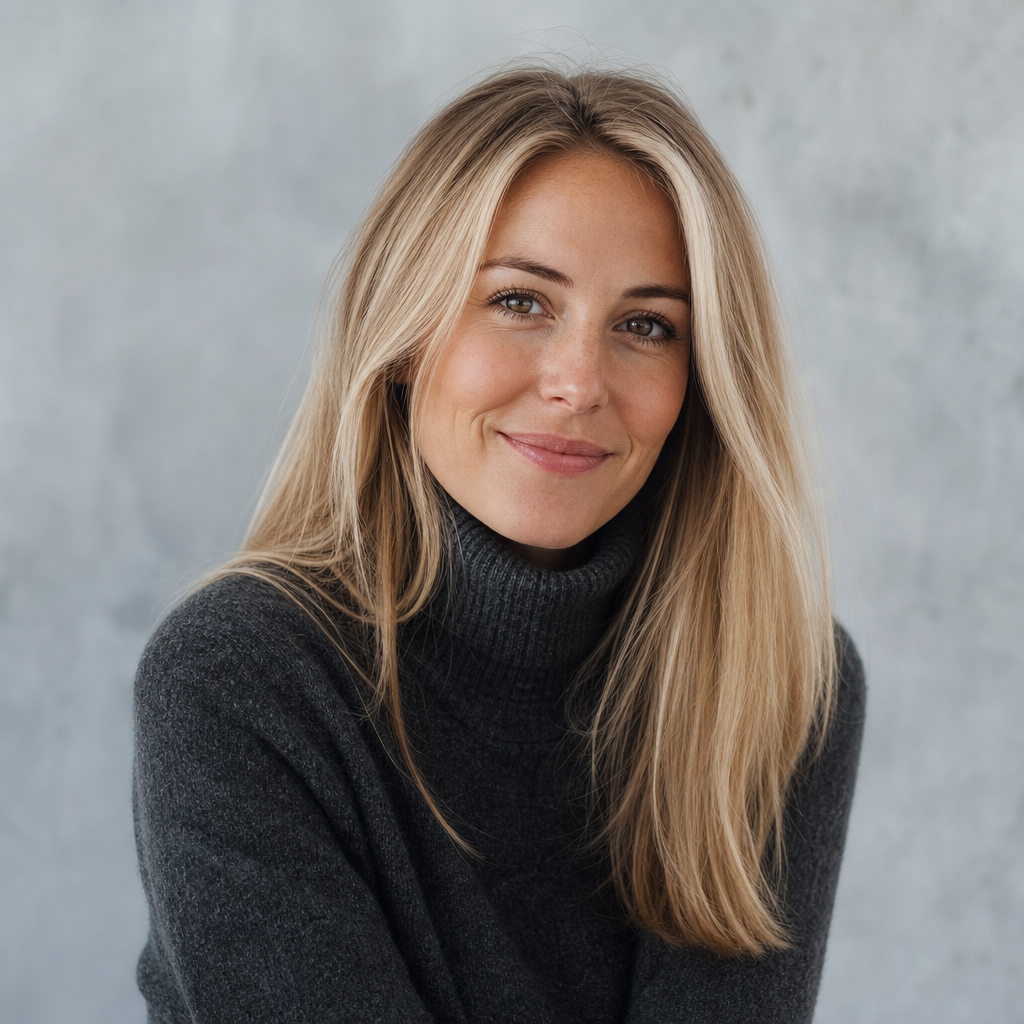 Portrait of Sophie Lindqvist, a smiling traveler
