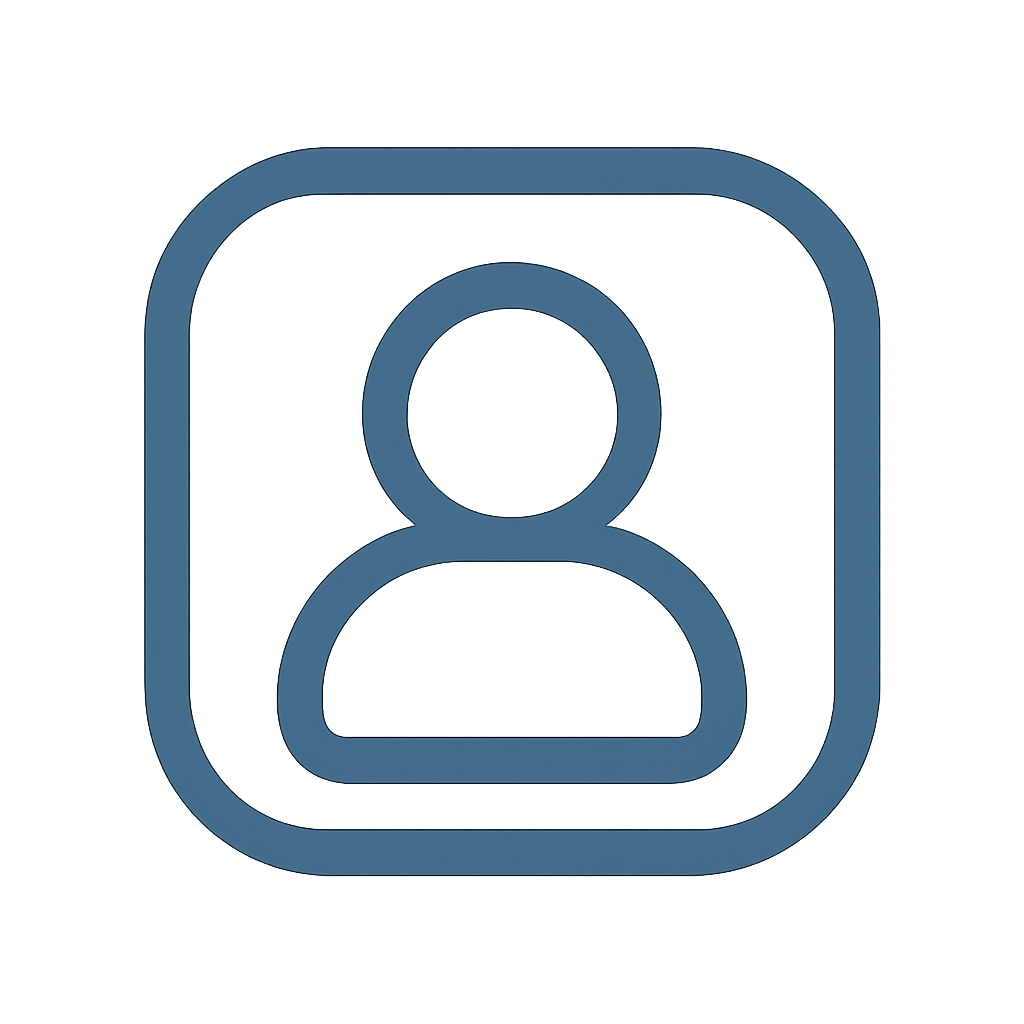 Placeholder logo mark for a client relationship management tool