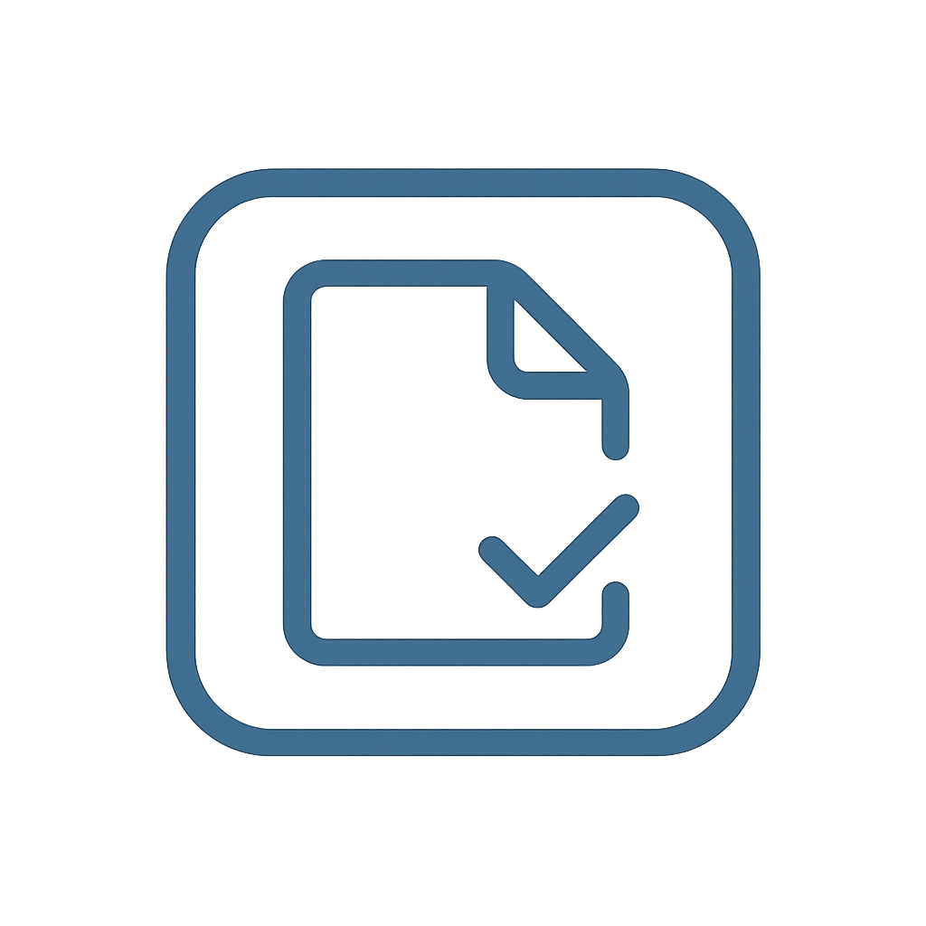 Placeholder logo mark for an invoicing platform
