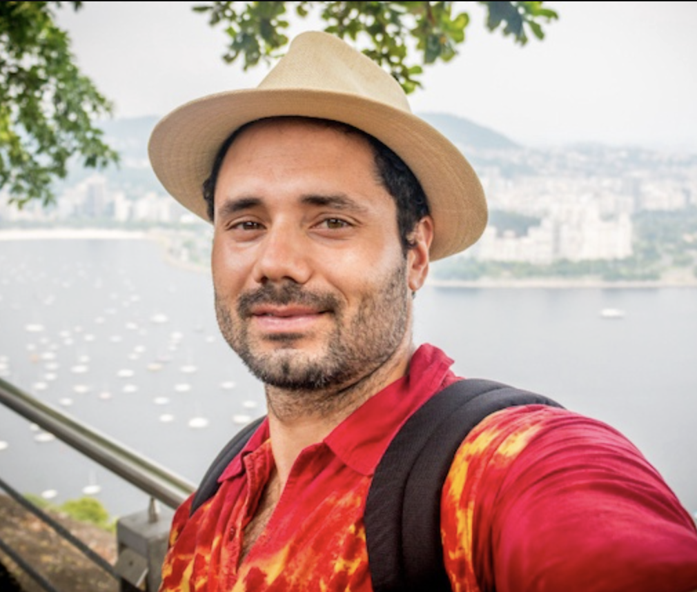 Retrato de un padre con su hijo