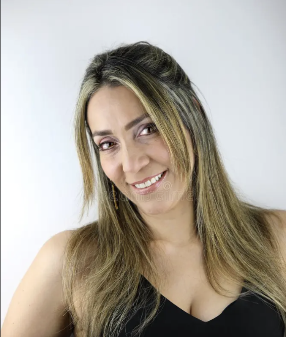 Retrato de una madre con dos niños