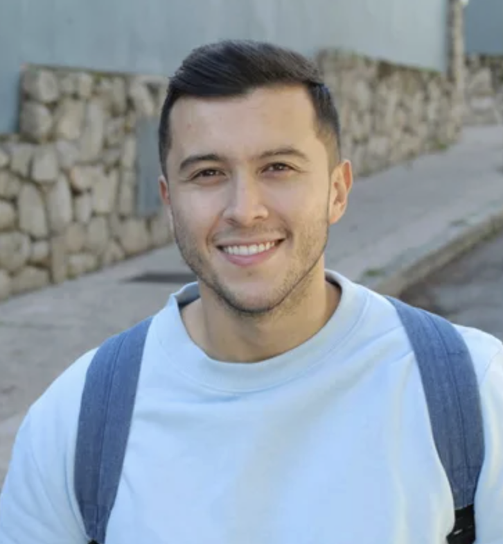 Retrato de una familia local con niños