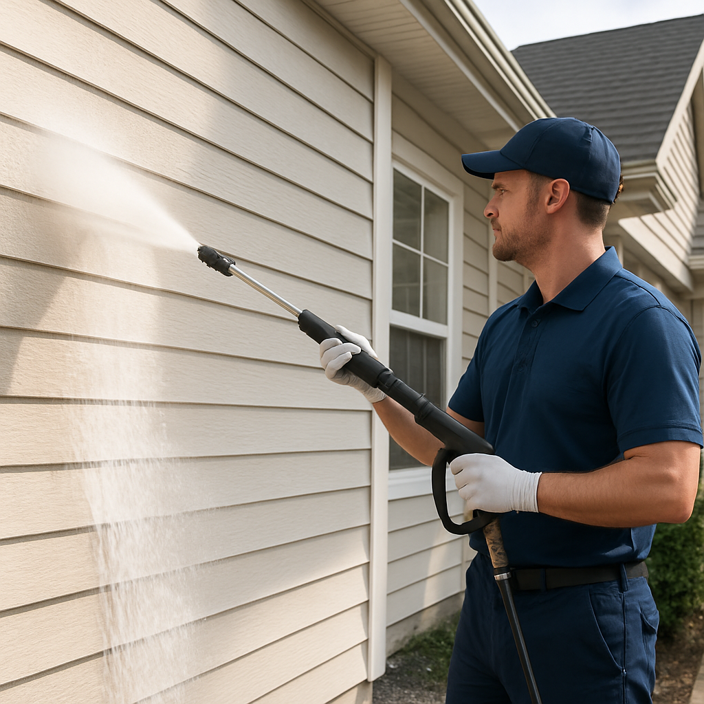 House Washing service example