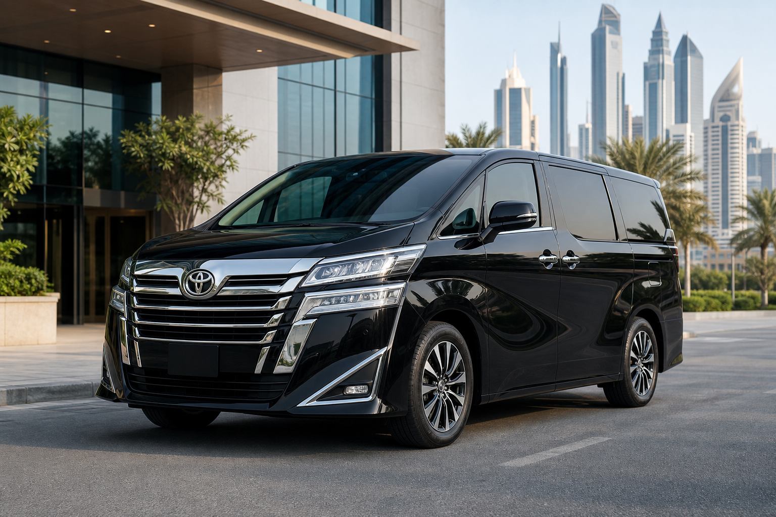VIP Transport vehicle exterior