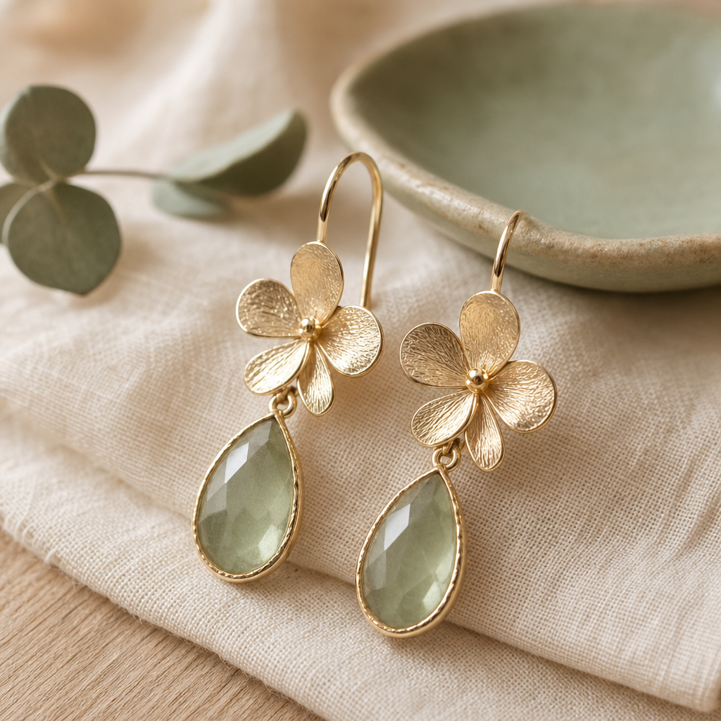 Petal Drop Earrings