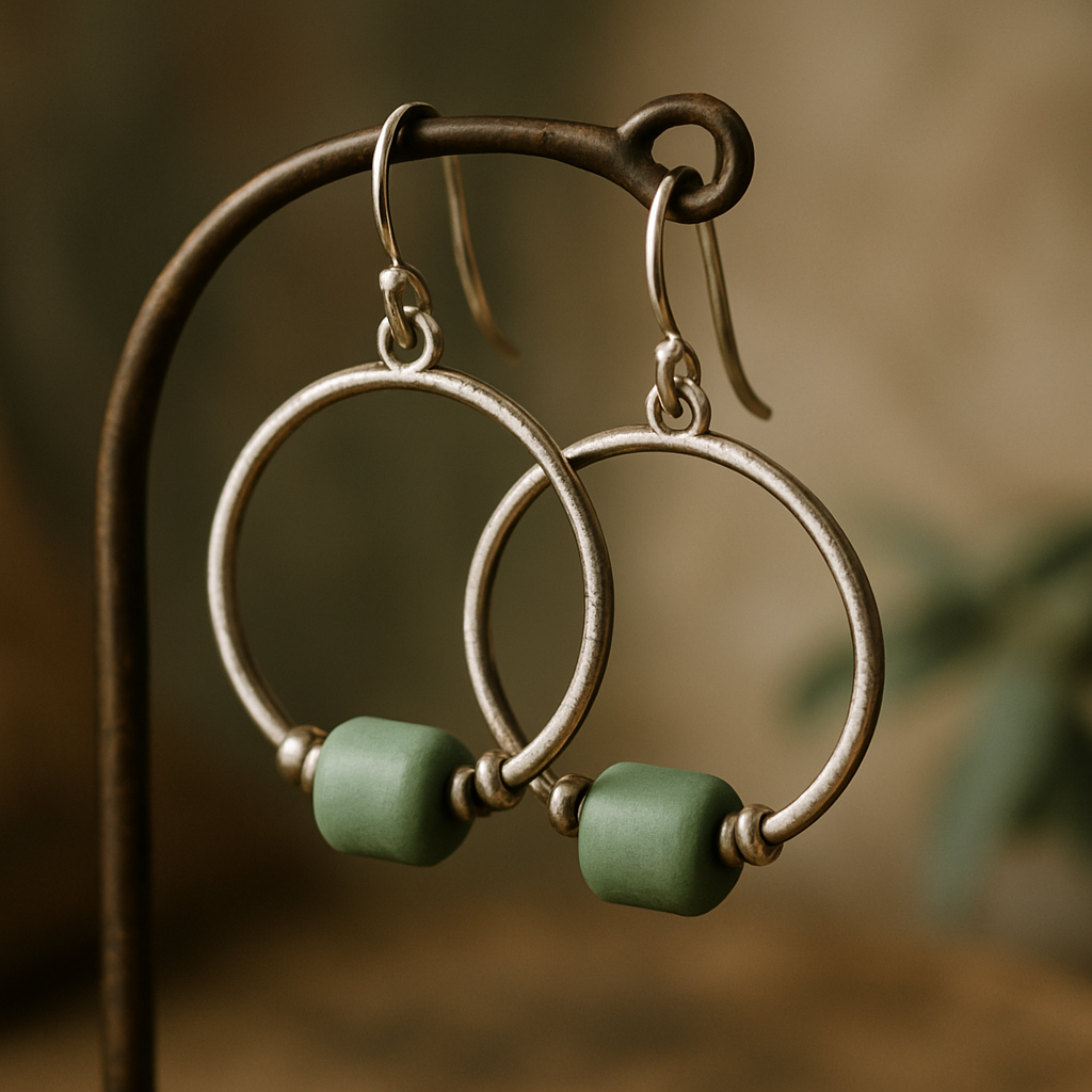Artisan Hoop Earrings