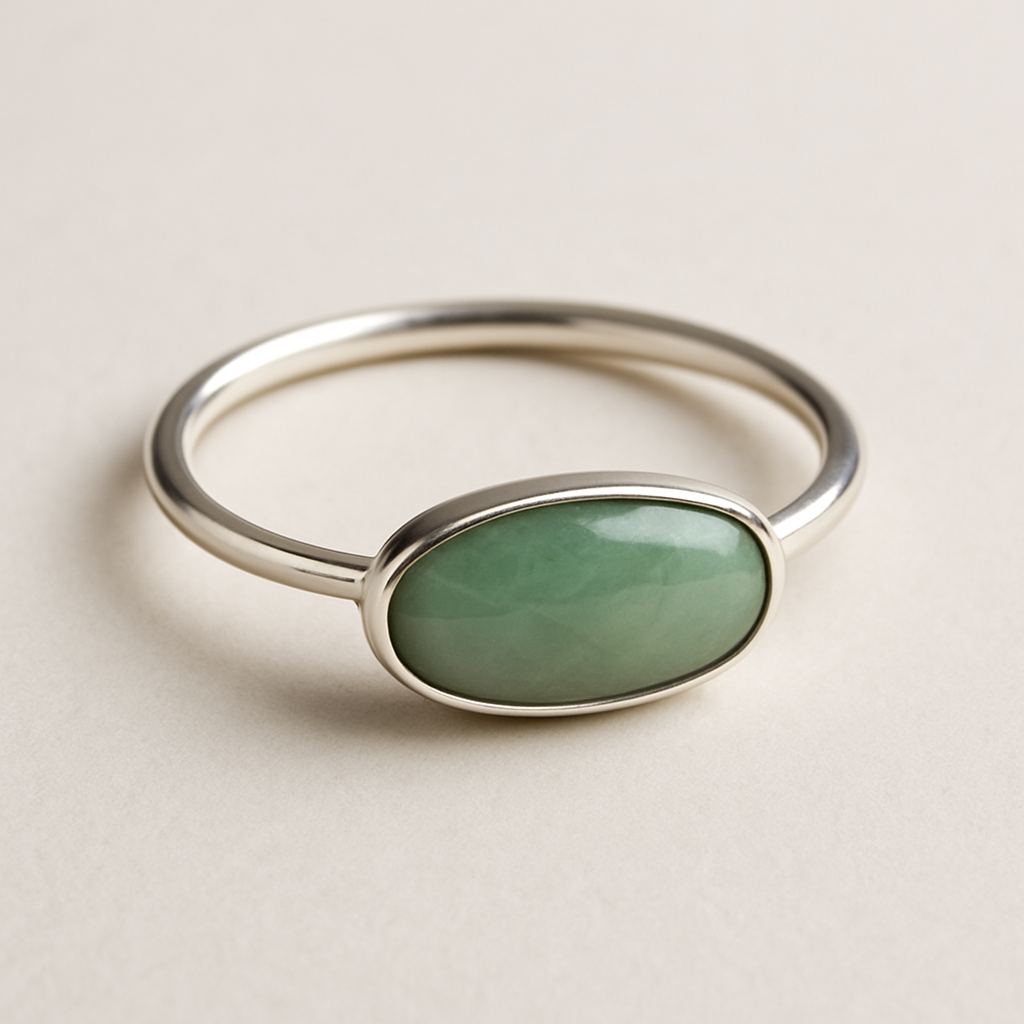 Sage Stacking Ring