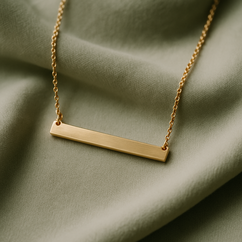 Minimalist Bar Necklace