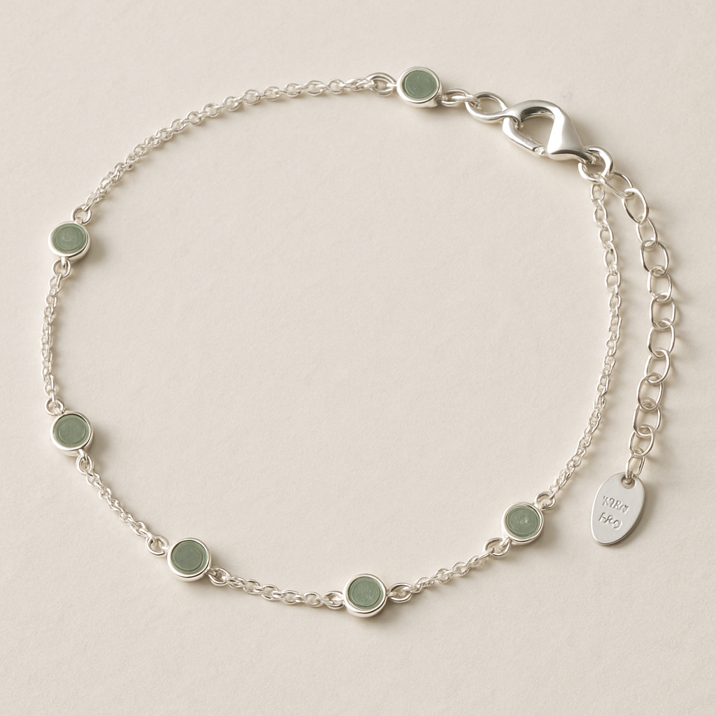 Dainty Gem Anklet