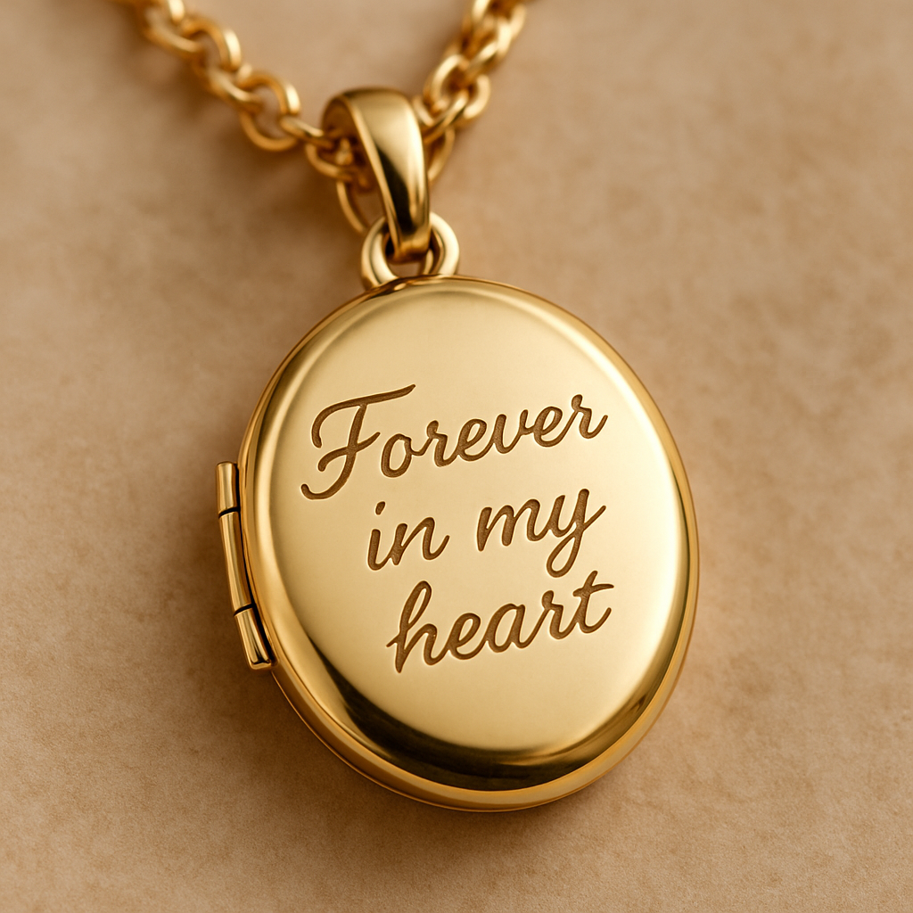 Custom Engraved Locket