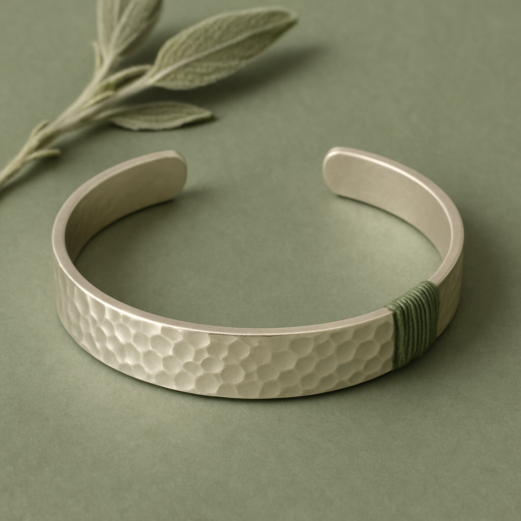 Hammered Cuff Bracelet