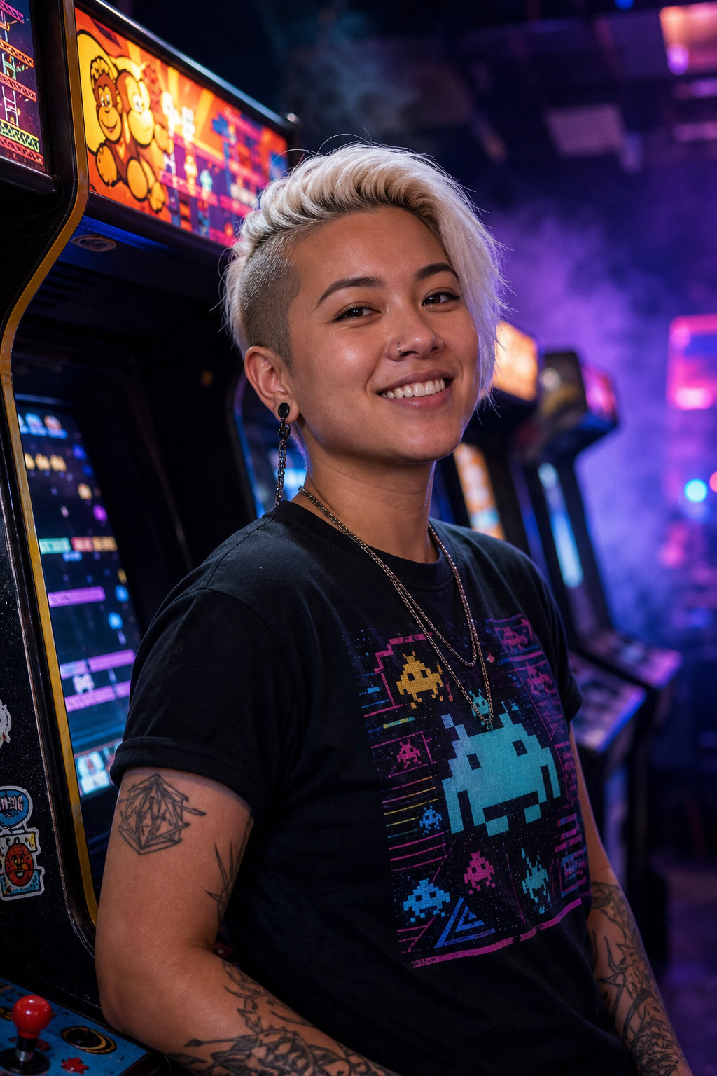 Portrait of Devon, games and vibe coordinator