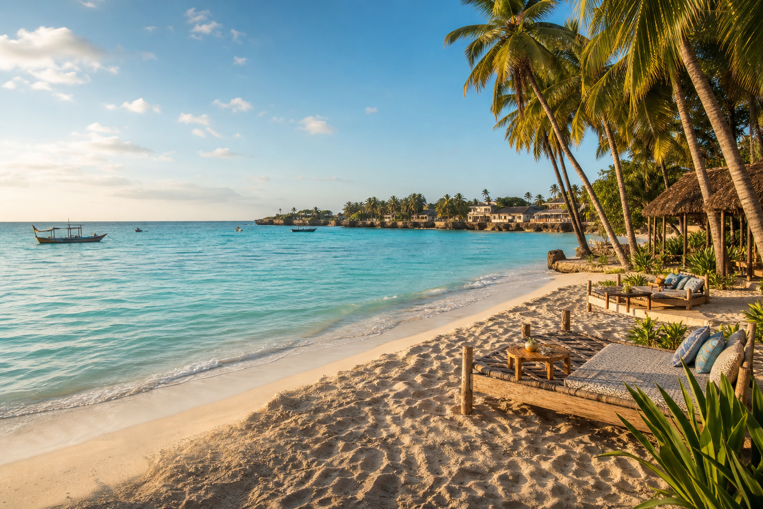 4 Days Tour in Zanzibar coastal scenery