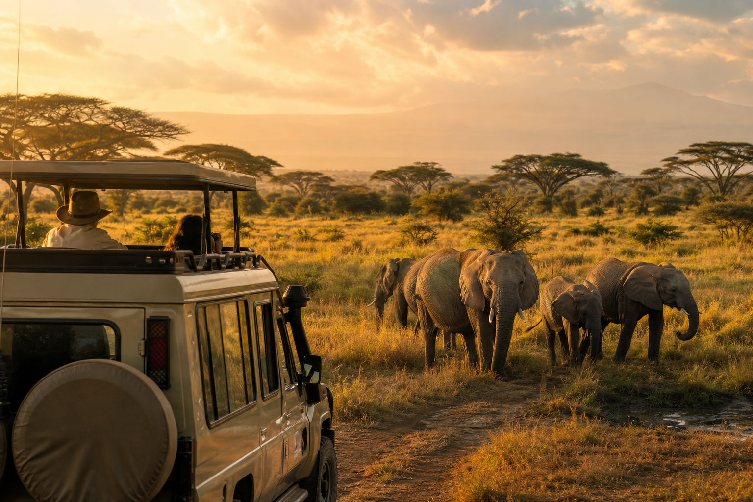 3 Days Safari Tanzania wildlife safari scene