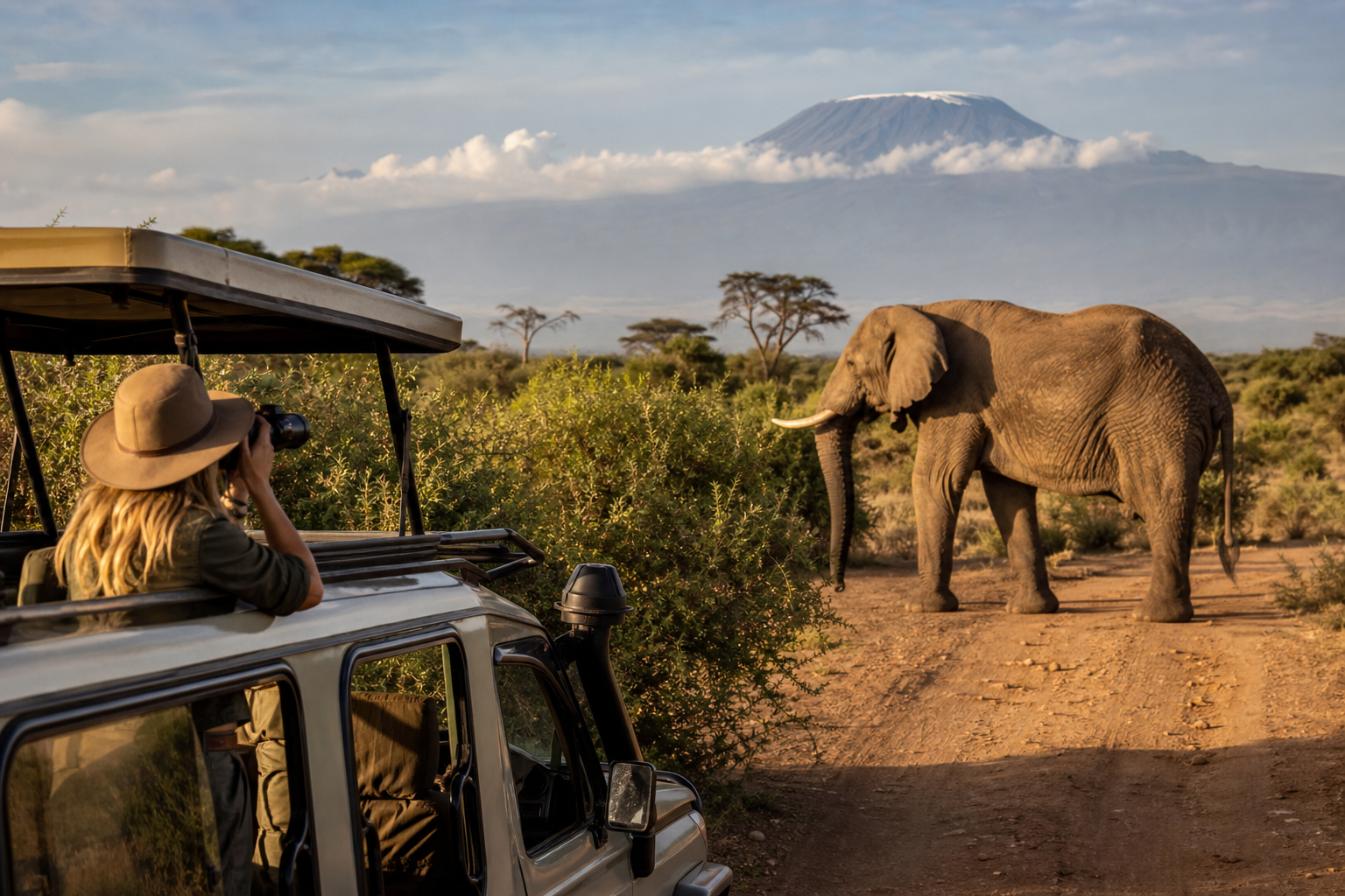 Scenic Tanzania view for Wildlife Encounters