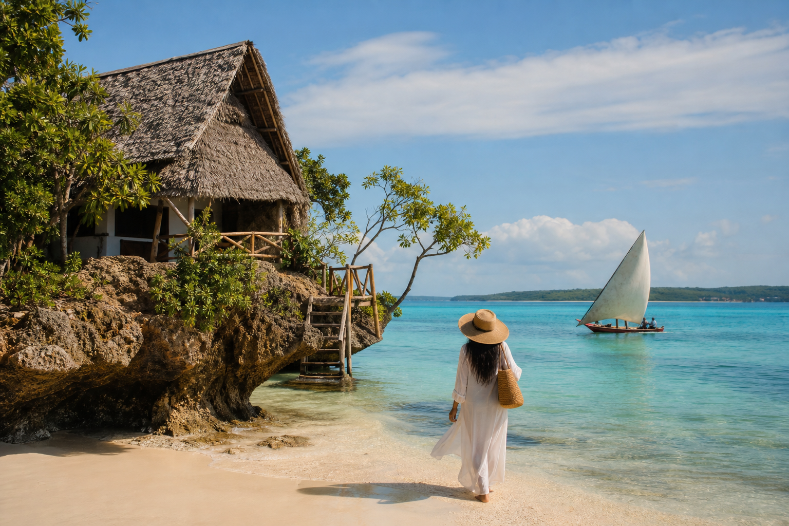 Scenic Tanzania view for Coast & Island Calm