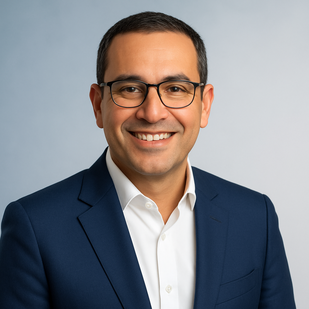 Photo of Michael Carter, CTO of BluePeak Logistics