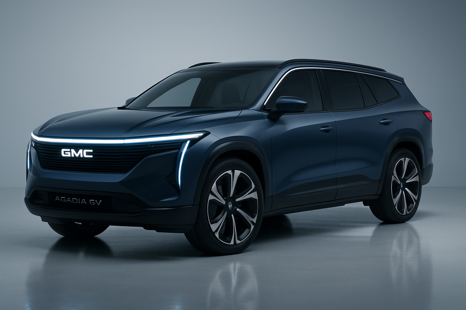 GMC Acadia EV Concept model