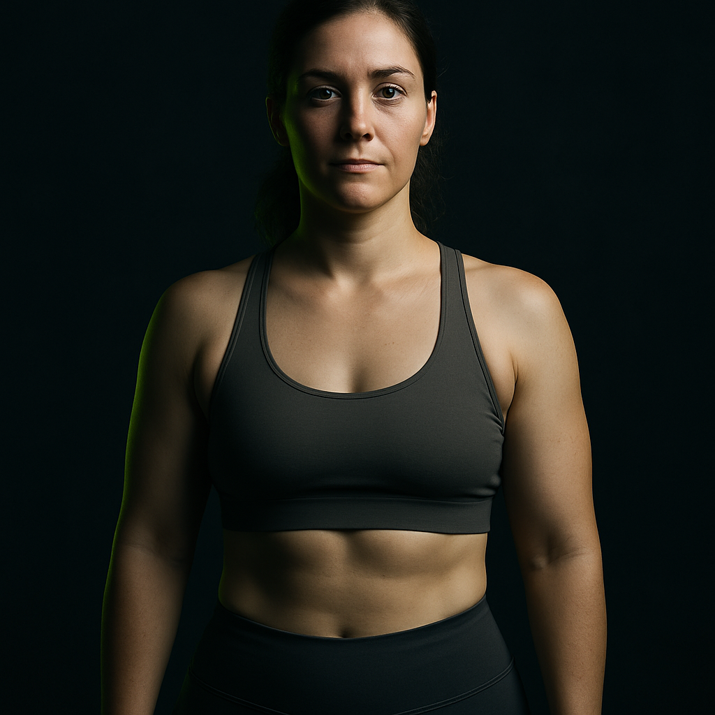 Before photo of a female client