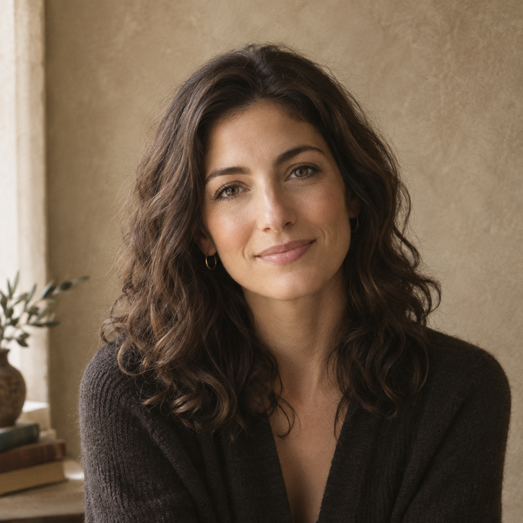 Portrait of Sophia Levin, Philosophy teacher