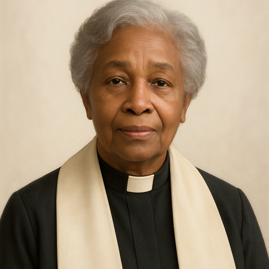 Portrait of Rev. Gloria Evans, spiritual guide