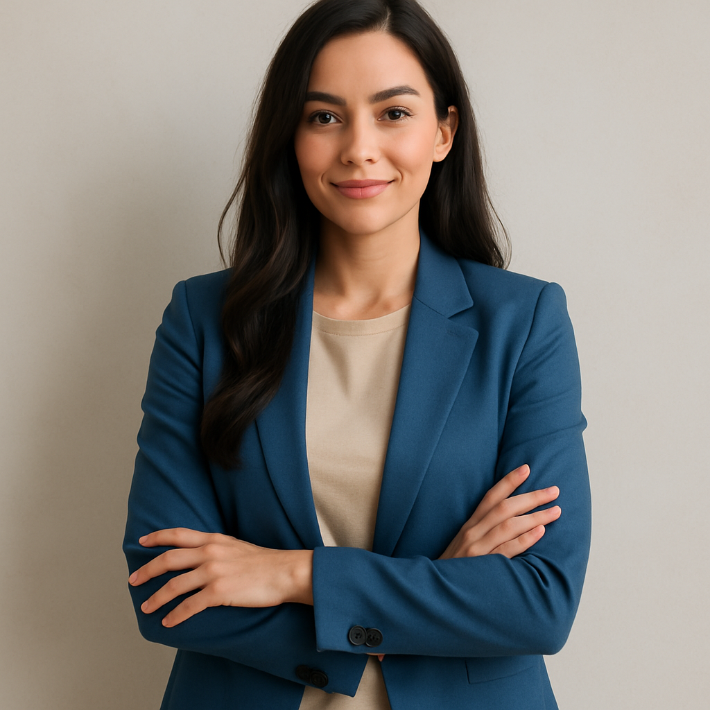 Empresária de revenda de ferramentas, cliente satisfeita