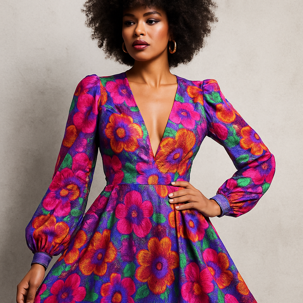 Disco Bloom Dress