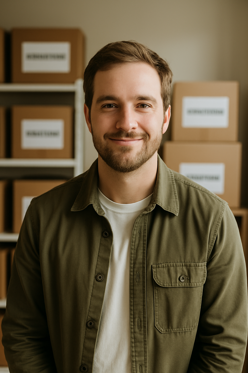 Portrait of Daniel Brooks, volunteer network manager