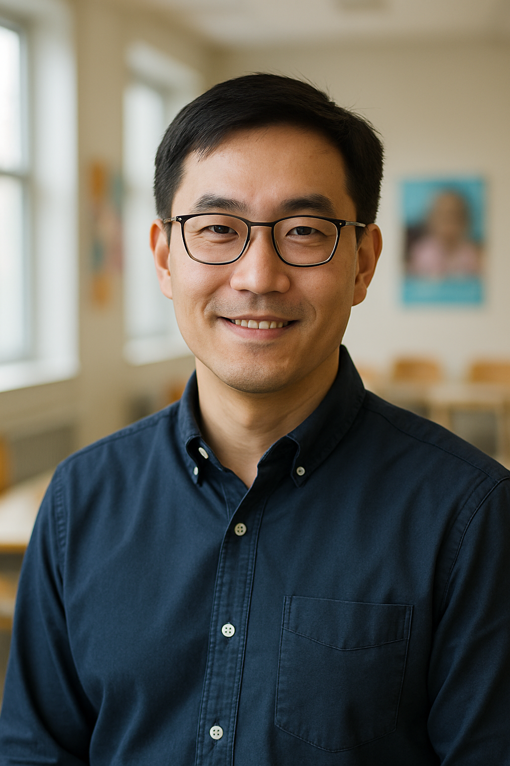 Portrait of Marcus Lee, community fundraising lead