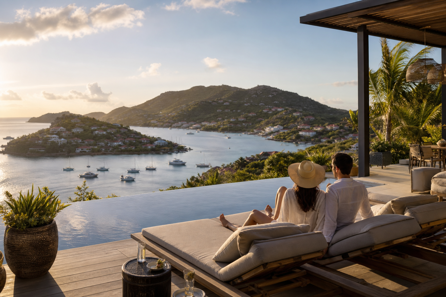 St. Barth destination scene
