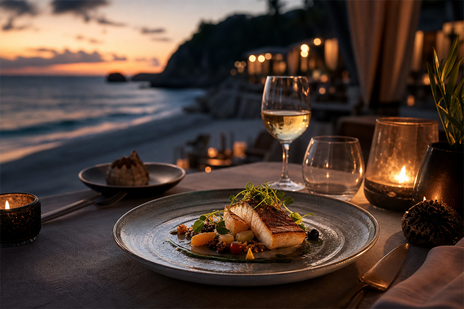 Beachfront Dining