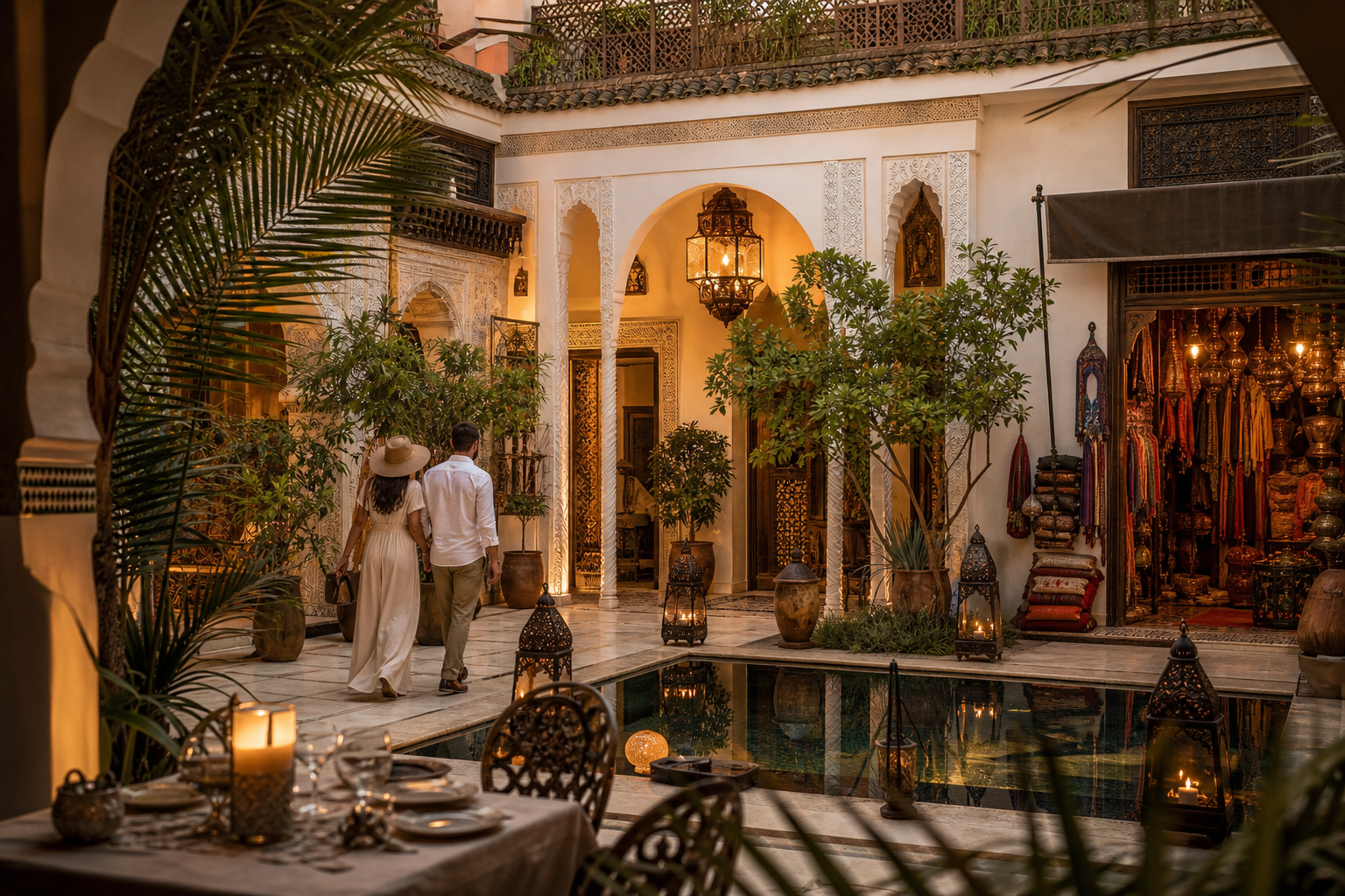 Marrakech destination scene