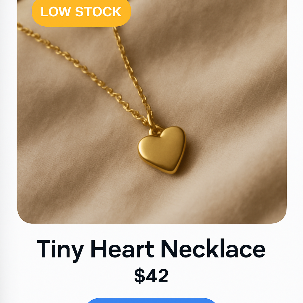 Tiny Heart Necklace