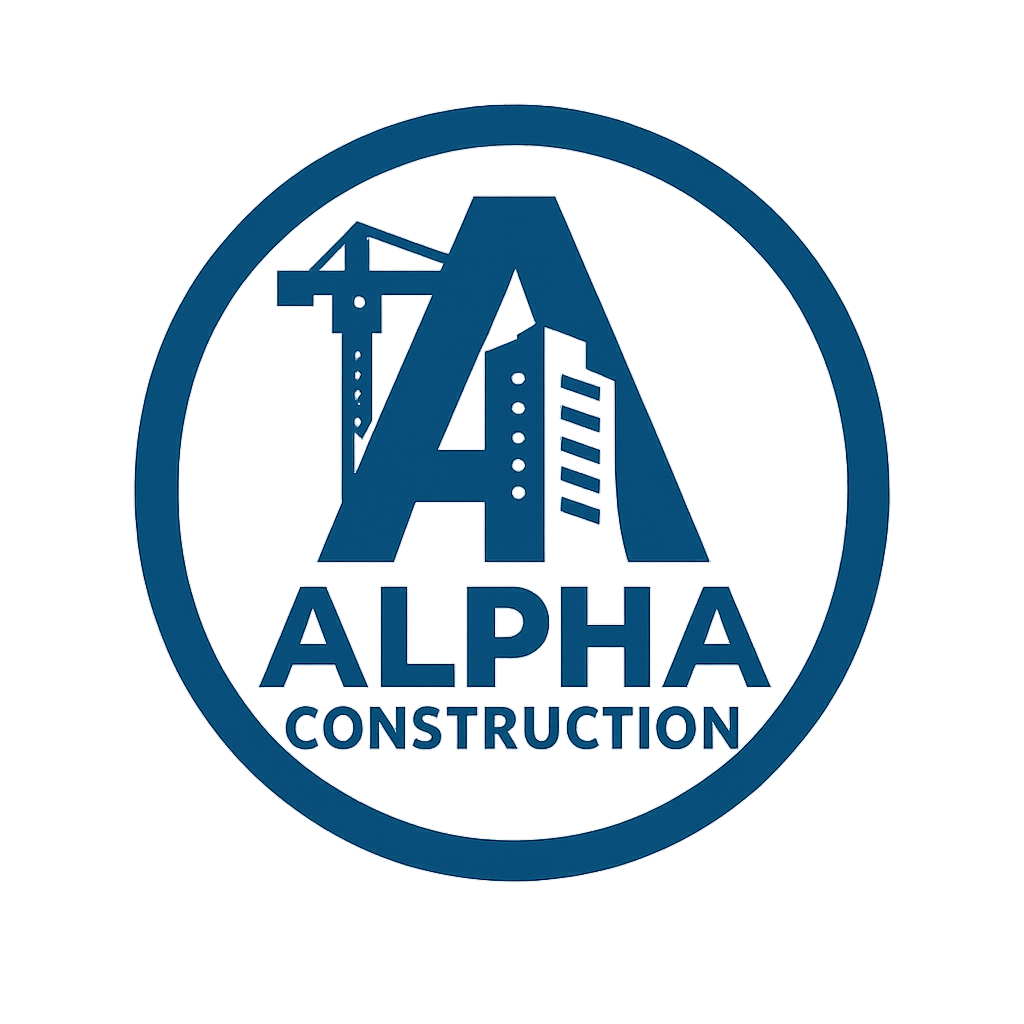 Alpha Construction logo