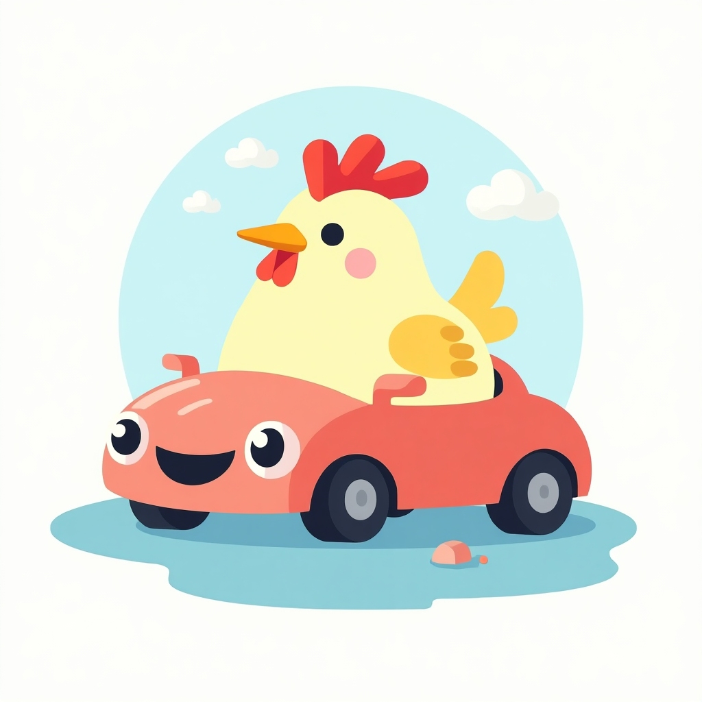 Chicken in Unexpected Places logo
