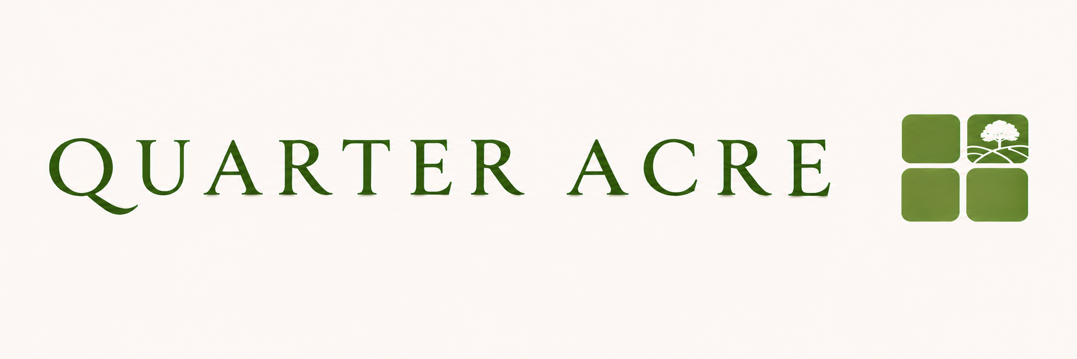 Quarter Acre logo