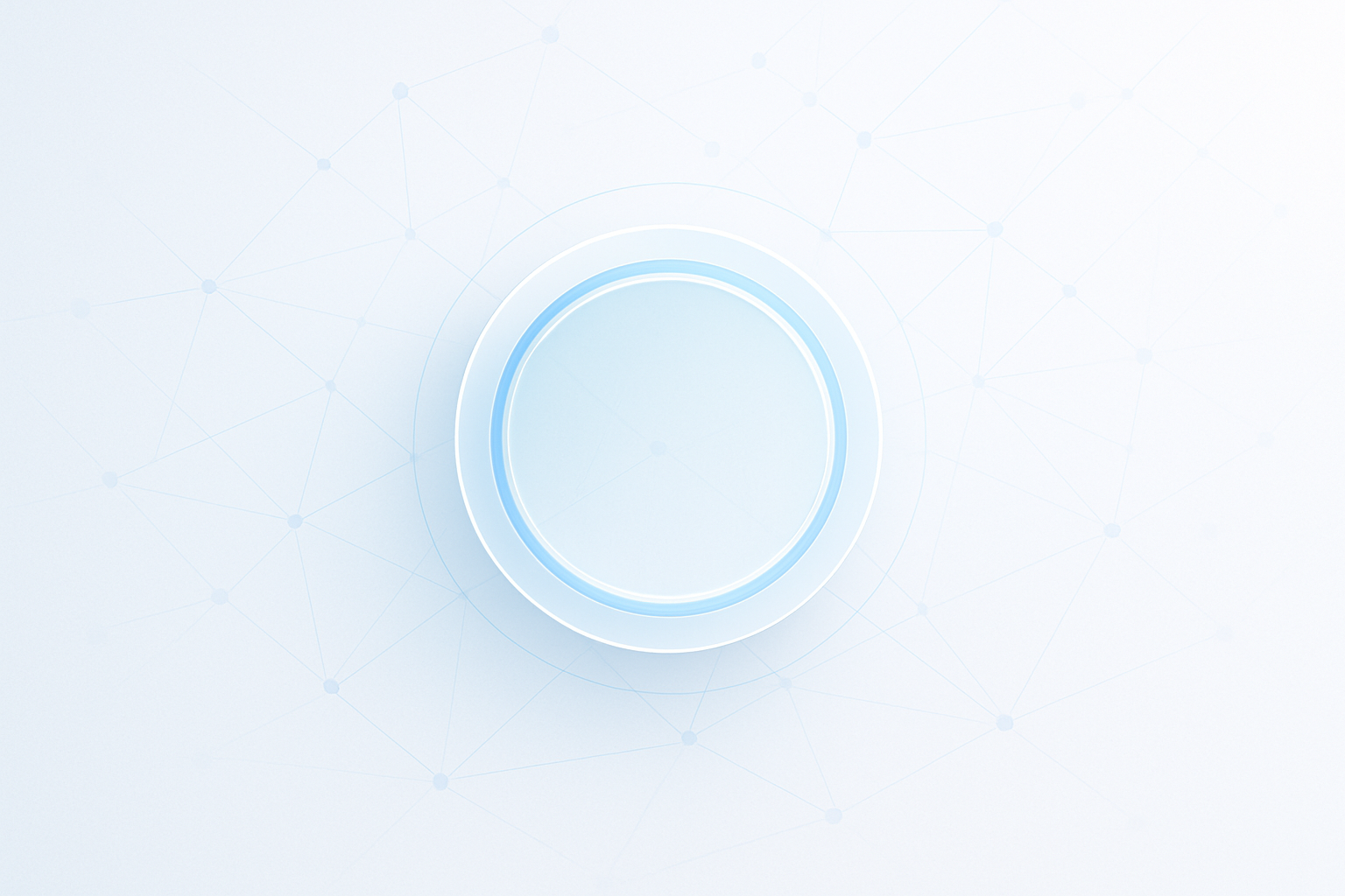 Clean corporate technology abstract with blue gradients and network lines