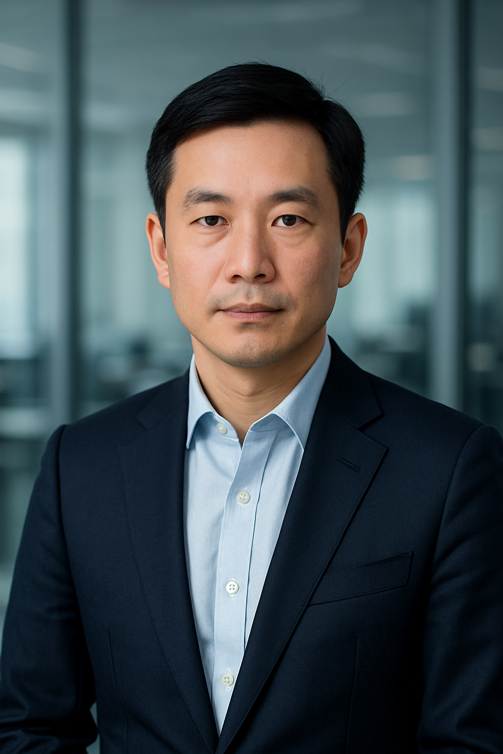 王承泽，首席执行官，正式商务人像