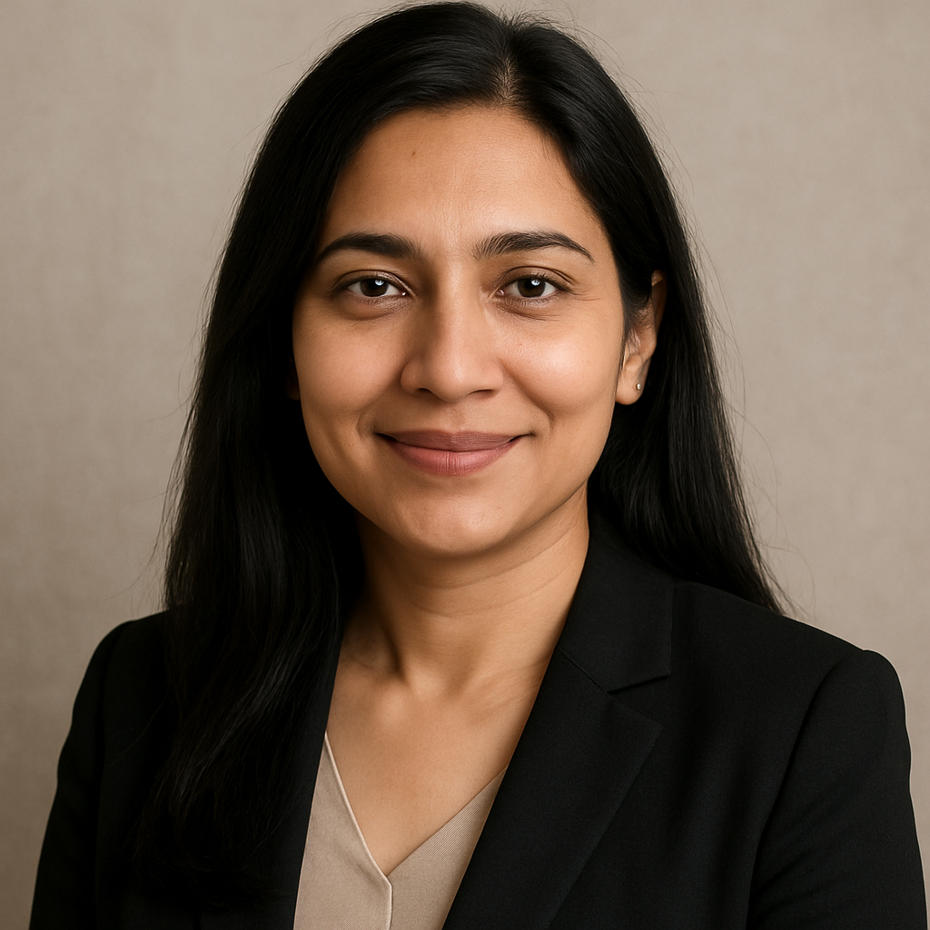 Portrait of Priya Singh, author of historical fiction, India