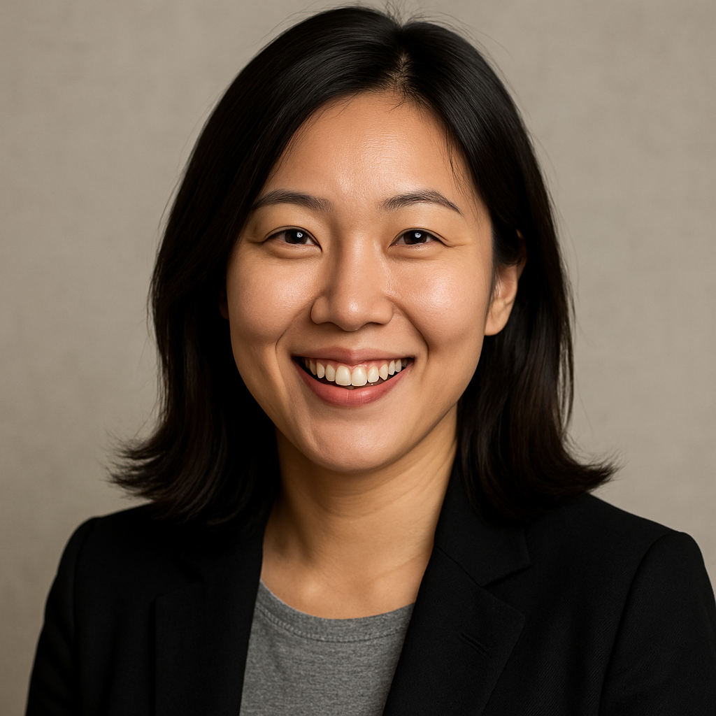 Portrait of Hannah Kim, author of thriller, South Korea